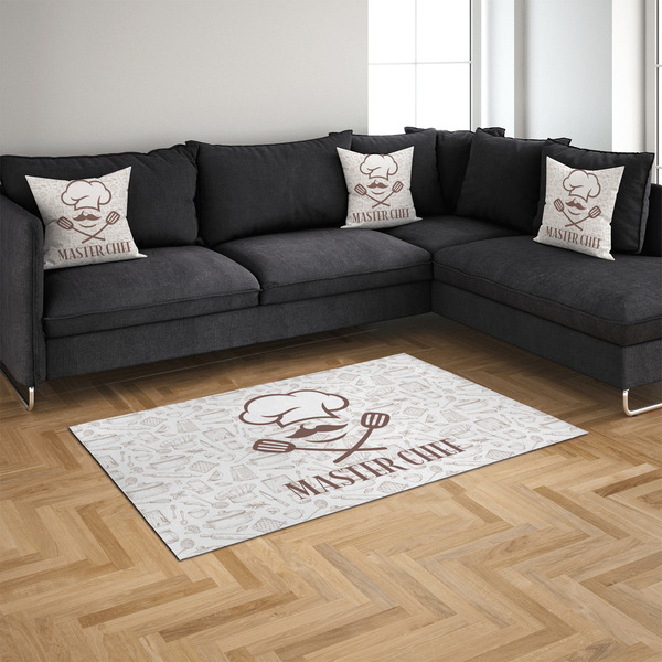 Master Chef 4'x6' Indoor Area Rugs - IN CONTEXT
