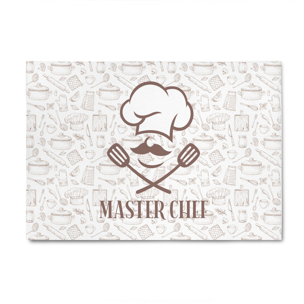 Custom Master Chef 4' x 6' Patio Rug (Personalized)