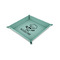 Master Chef 6" x 6" Teal Leatherette Snap Up Tray - CHILD MAIN