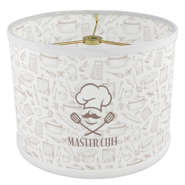 Master Chef 8" Drum Lampshade - ANGLE Poly-Film