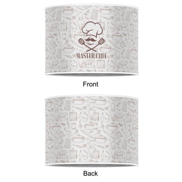 Master Chef 8" Drum Lampshade - APPROVAL (Poly Film)