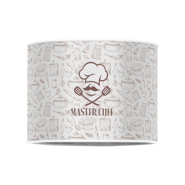 Master Chef 8" Drum Lampshade - FRONT (Poly Film)