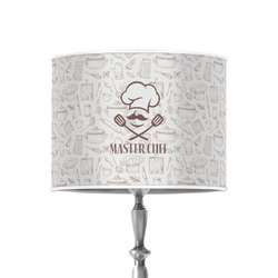Master Chef 8" Drum Lamp Shade - Poly-film (Personalized)