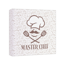 Master Chef Canvas Print - 8x8 (Personalized)