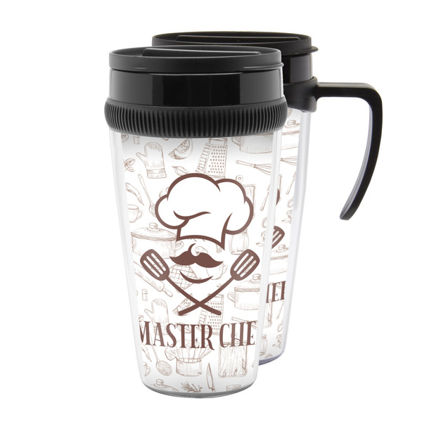 Custom Master Chef Acrylic Travel Mug (Personalized)