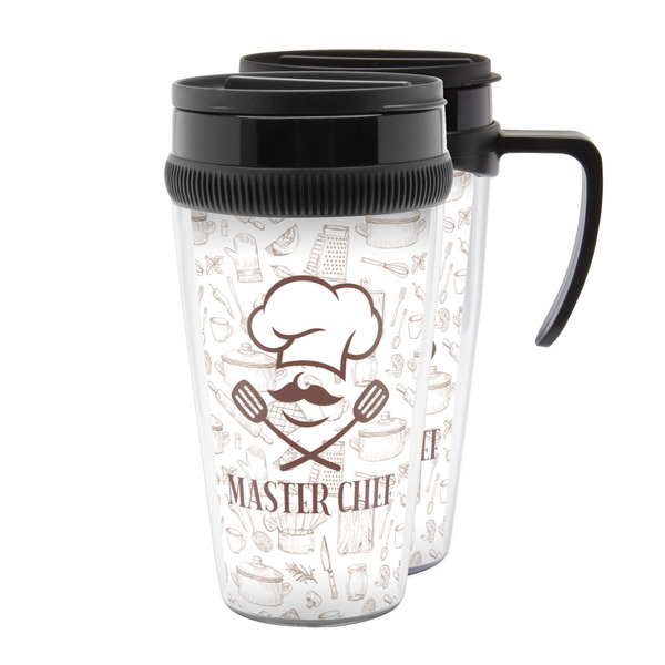 Custom Master Chef Acrylic Travel Mug (Personalized)