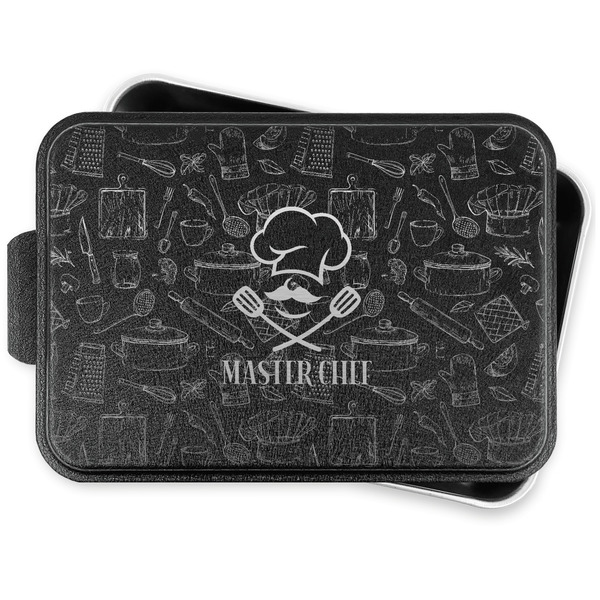 Custom Master Chef Aluminum Baking Pan with Lid (Personalized)
