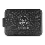 Master Chef Aluminum Baking Pan with Black Lid (Personalized)