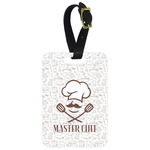 Master Chef Metal Luggage Tag w/ Name or Text