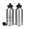 Master Chef Aluminum Water Bottle - Front and Back
