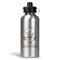 Master Chef Water Bottles - 20 oz - Aluminum (Personalized)
