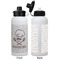 Master Chef Aluminum Water Bottle - White APPROVAL