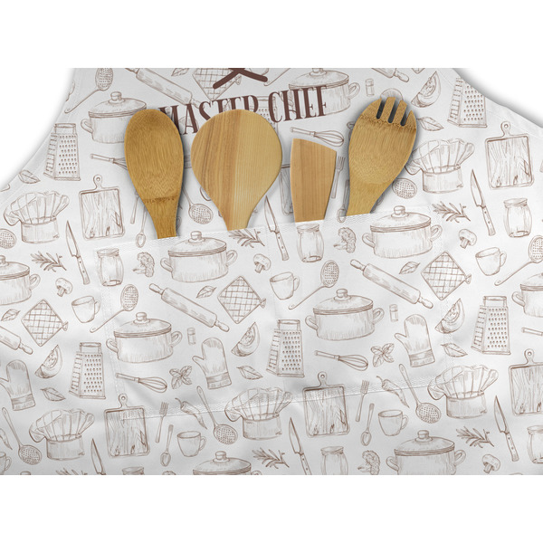 Master Chef Apron - Pocket Detail with Props