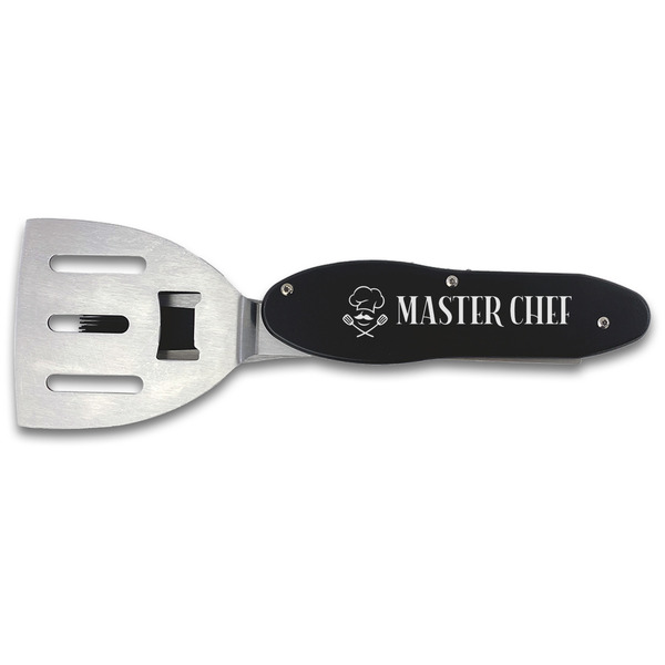 Custom Master Chef BBQ Tool Set - Single Sided (Personalized)