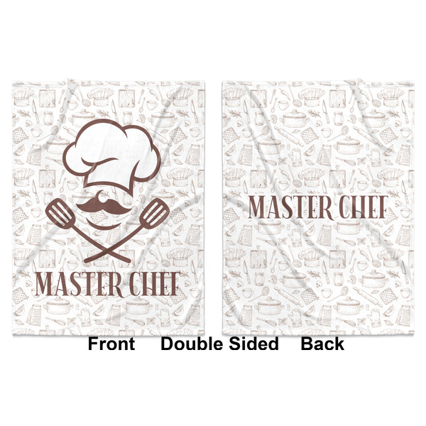 Master Chef Baby Blanket (Double Sided - Printed Front and Back)