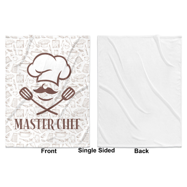 Master Chef Baby Blanket (Single Sided - Printed Front, White Back)