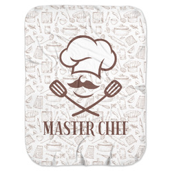 Master Chef Baby Swaddling Blanket w/ Name or Text