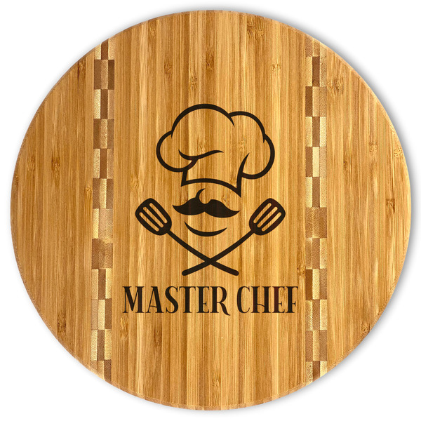 Custom Master Chef Bamboo Cutting Board (Personalized)