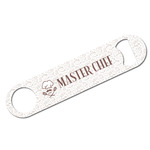 Master Chef Bar Bottle Opener - White w/ Name or Text