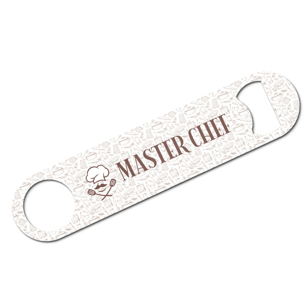 Custom Master Chef Bar Bottle Opener w/ Name or Text