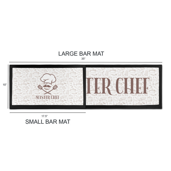 Master Chef Bar Mats - Sizing Chart