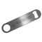 Master Chef Bar Bottle Opener - Silver w/ Name or Text