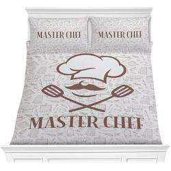 Master Chef Comforter Set - Full / Queen w/ Name or Text
