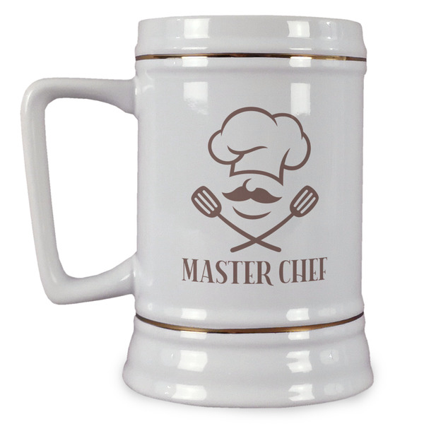 Custom Master Chef Beer Stein (Personalized)