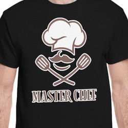 Master Chef T-Shirt - Black - Medium (Personalized)