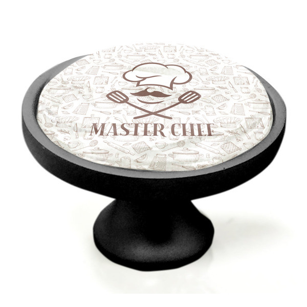 Master Chef Black Custom Cabinet Knob (Side)