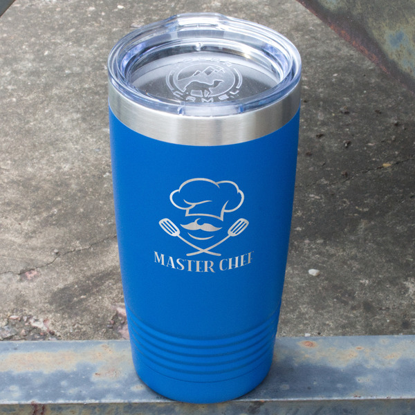 Master Chef Blue Polar Camel Tumbler - 20oz - Angled