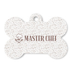 Master Chef Bone Shaped Dog ID Tag (Personalized)