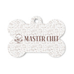 Master Chef Bone Shaped Dog ID Tag - Small (Personalized)