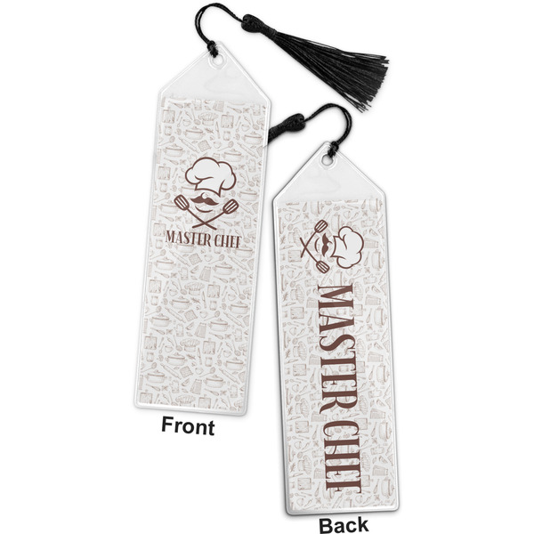 Master Chef Bookmark with tassel - Front and Back