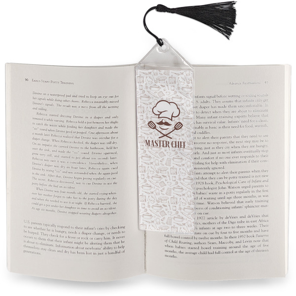 Master Chef Bookmark with tassel - In book
