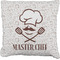 Master Chef Burlap Pillow 24"