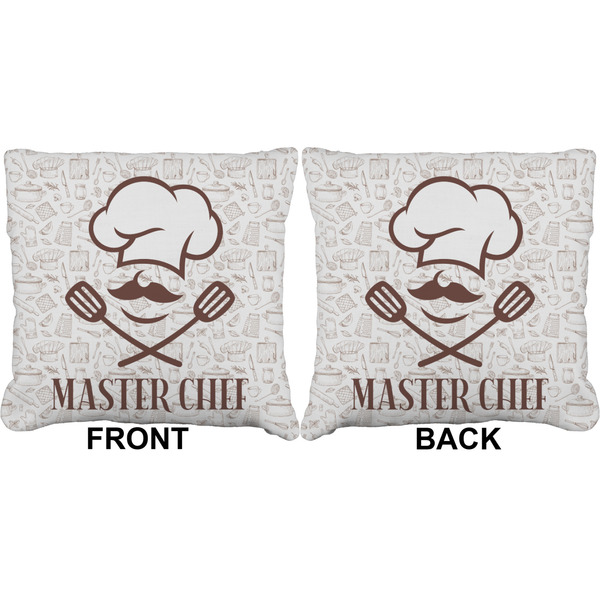 Master Chef Burlap Pillow Approval