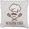 Master Chef Burlap Pillow (Personalized)