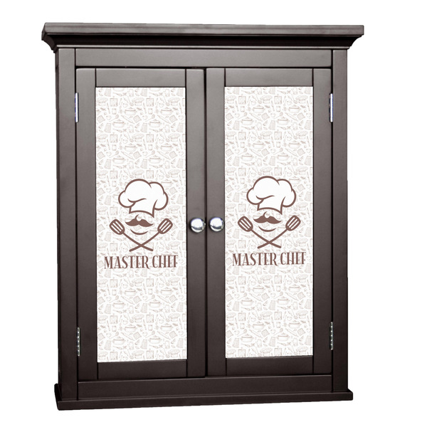 Custom Master Chef Cabinet Decal - Small w/ Name or Text