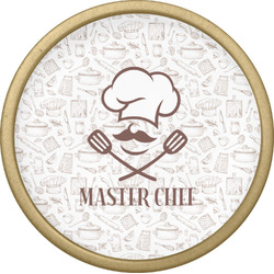 Master Chef Cabinet Knob - Gold (Personalized)