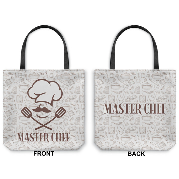 Master Chef Canvas Tote - Front and Back