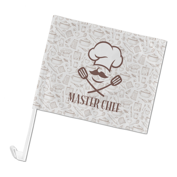 Custom Master Chef Car Flag - Large (Personalized)
