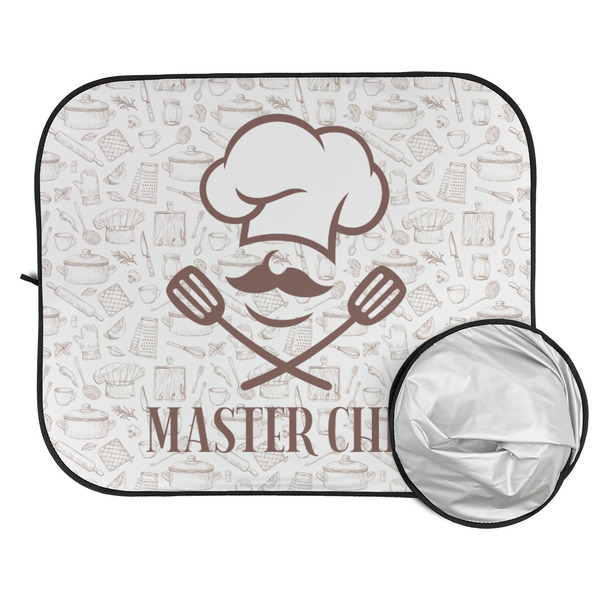 Master Chef Car Sun Shades - FOLDED & UNFOLDED