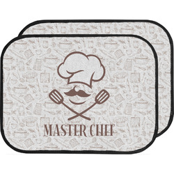 Master Chef Car Floor Mats (Back Seat) w/ Name or Text