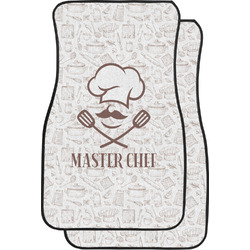 Master Chef Car Floor Mats (Front Seat) w/ Name or Text