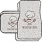 Master Chef Car Floor Mats Set - 2 Front & 2 Back w/ Name or Text