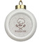 Master Chef Ceramic Ball Ornament (Personalized)