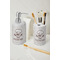 Master Chef Ceramic Bathroom Accessories - LIFESTYLE (toothbrush holder & soap dispenser)