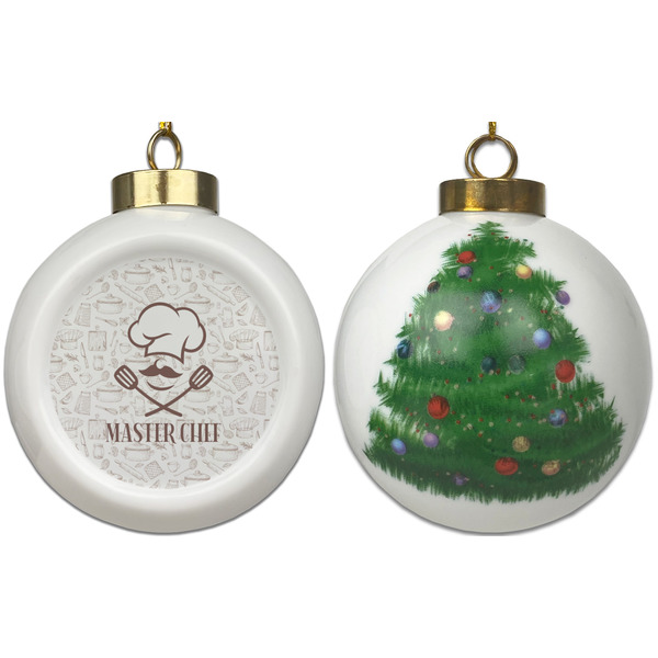 Master Chef Ceramic Christmas Ornament - X-Mas Tree (APPROVAL)