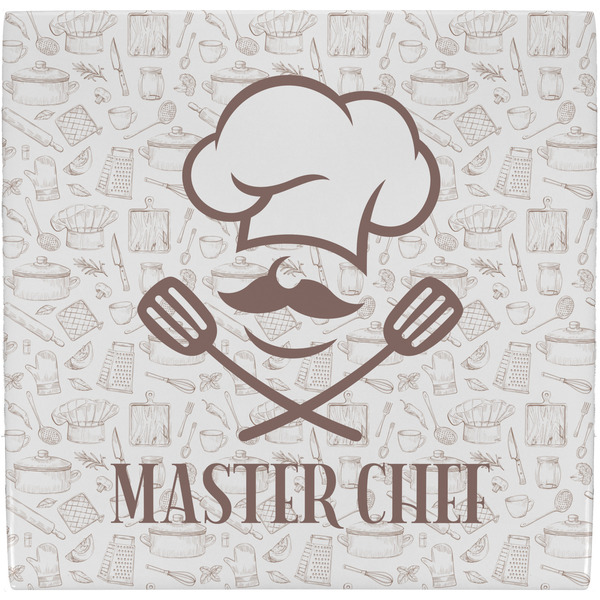 Custom Master Chef Ceramic Tile Hot Pad w/ Name or Text
